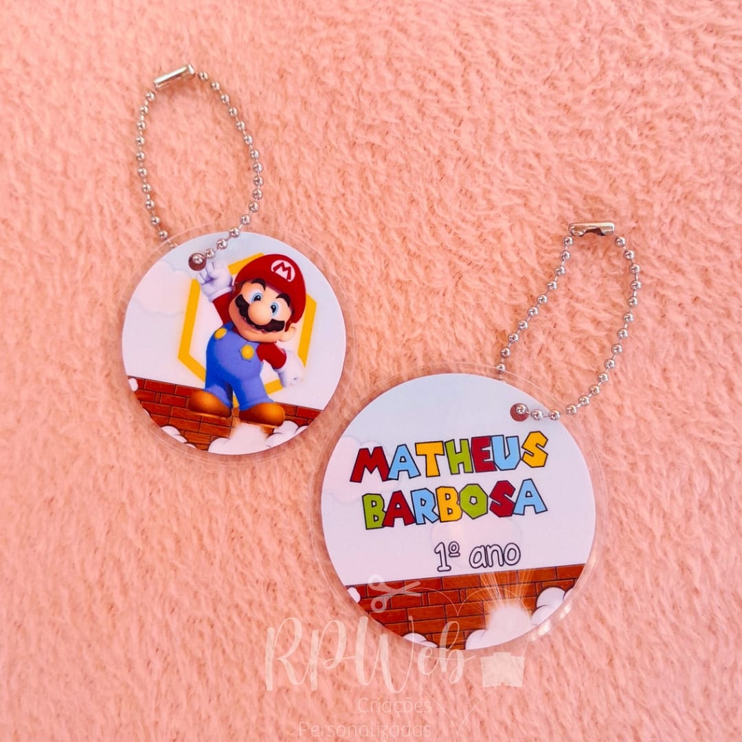 Chaveiros de Identificação Escolar