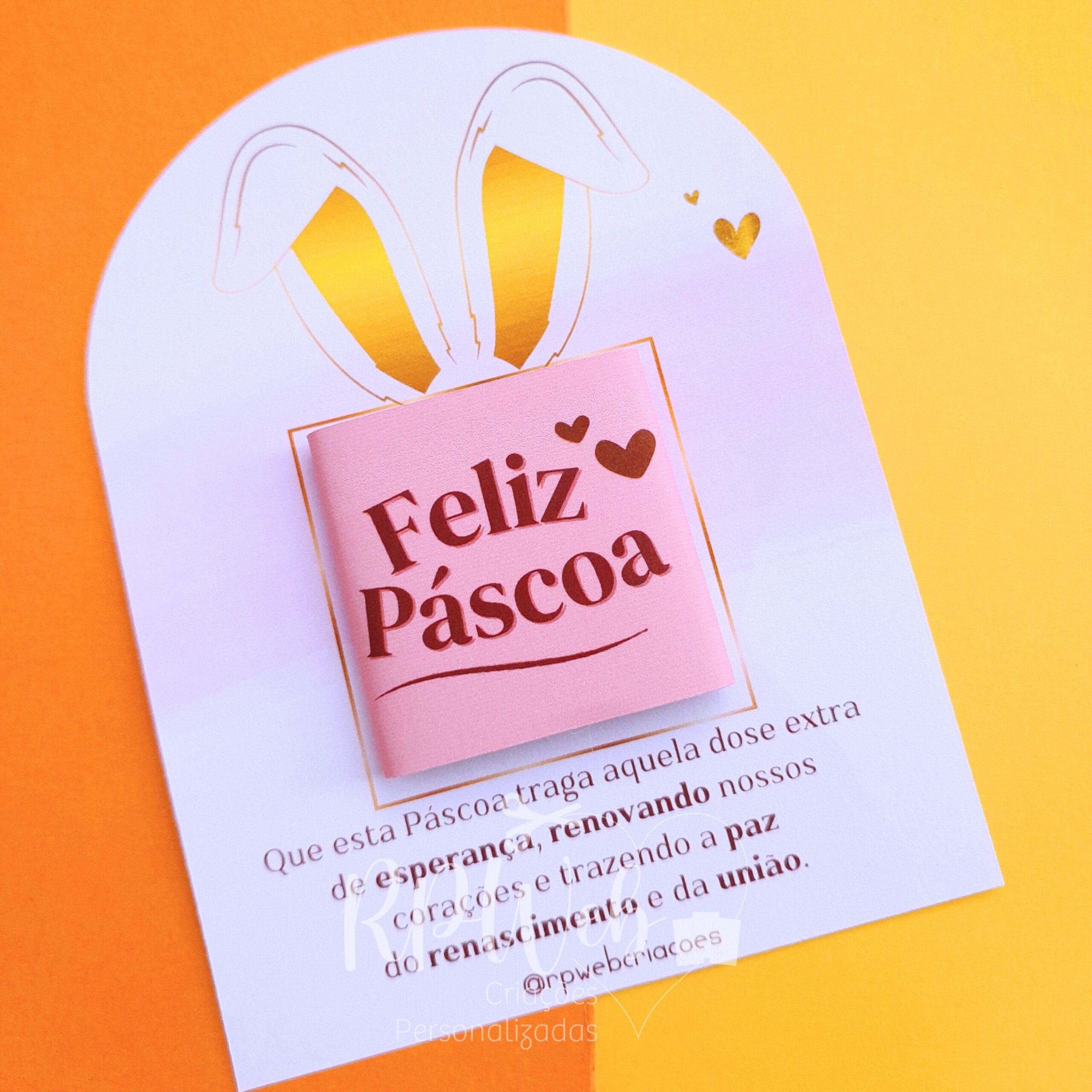 Card Cacau Show Coelho - Imagem 2