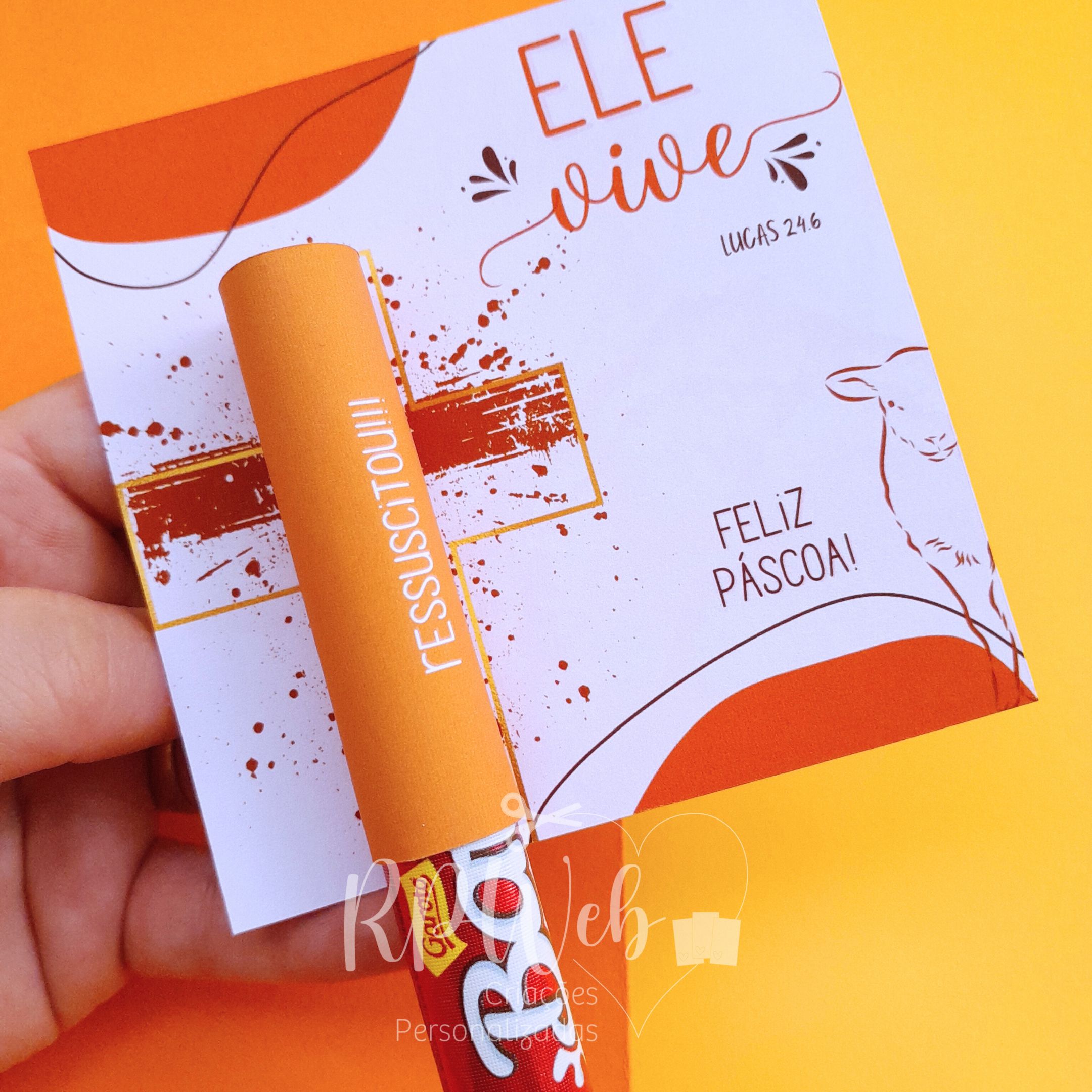 Card com Batom Ele Vive - Imagem 2